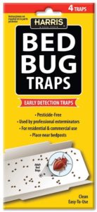 Harris Bed Bug Early Detection Glue Traps (4-Pack)